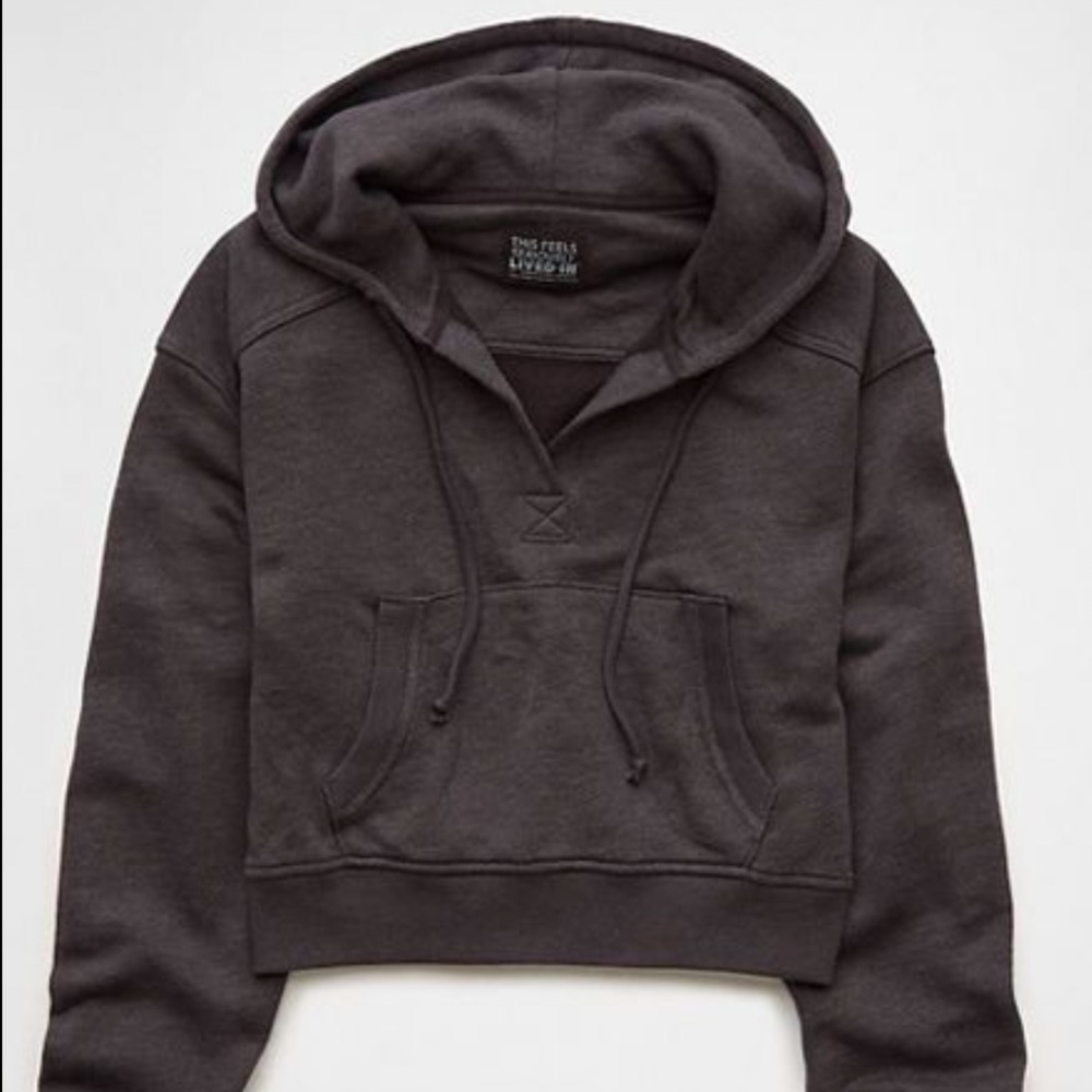 AE Cropped Hoodie